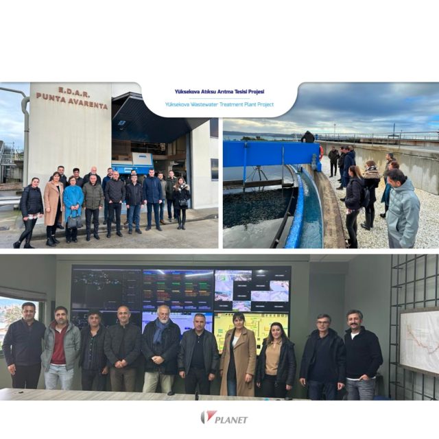 A study visit was organized to Greece and Spain within the scope of “Technical Assistance and Supervision for Yuksekova Wastewater Treatment Plant Project”
