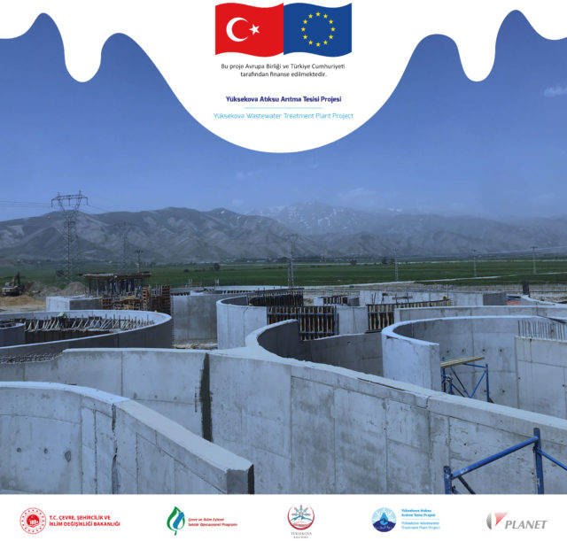 Yüksekova Wastewater Treatment Plant Project Continues